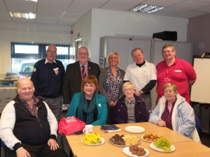 FIona Visits Red Cross, Bathgate