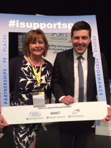 Fiona Hyslop MSP and Jamie Hepburn MSP i support